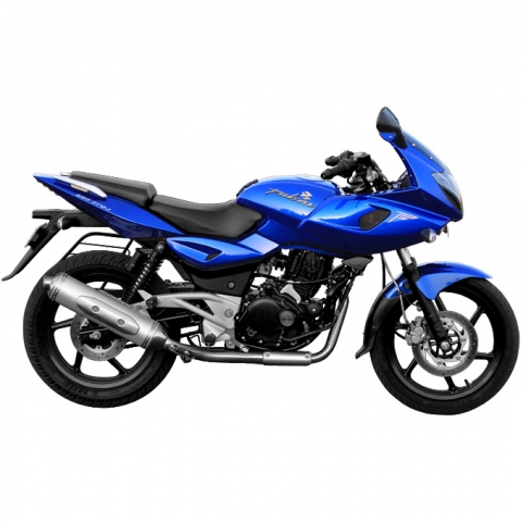 Bajaj Pulsar 220fon Honda Blue Motorcycle