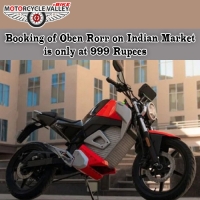 Booking of Oben Rorr on Indian Market is only at 999 Rupees