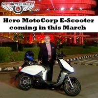 Hero MotoCorp E Scooter coming in this March