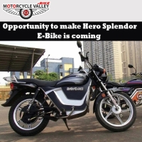 Opportunity to make Hero Splendor E Bike is coming