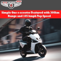 Simple One e scooter Featured with 300km Range and 105 kmph Top Speed