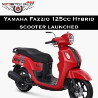 Yamaha Fazzio 125cc Hybrid Scooter launched