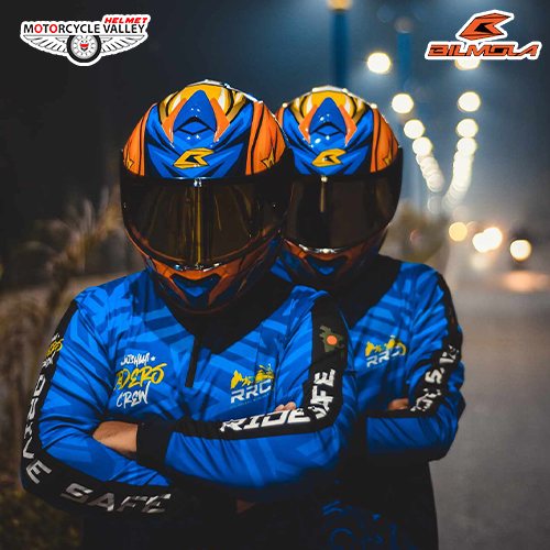 COOLCASC BLAU GRANA DRAGON Multisport Helm Cover