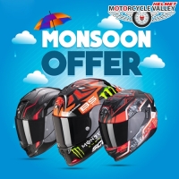 Exciting Monsoon Offer by Scorpion Helmet