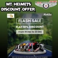 MT Helmets Discount Offer for the Golden Jubilee of Independence