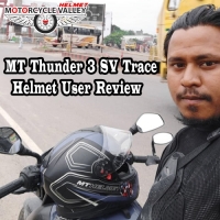 MT Helmets Thunder 3 SV Trace Helmet User Review By Abdullah