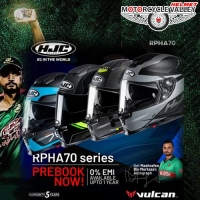 Pre Booking of HJC RPHA 70 Helmets in Progress