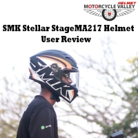 SMK Stellar Stage MA217 Helmet User Review By Mostafijur Rahman