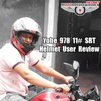 Yohe 978 11# SRT Glossy Red Helmet User Review By Asraful Alam