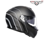 AGV SPORTMODULAR MULTI ECE DOT - REFRACTIVE CARBON/SILVER