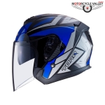 TORQ Xtreet Helmets–Glossy Blue-Black
