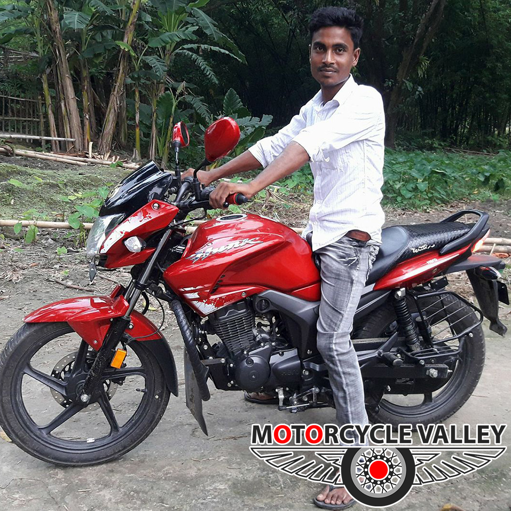 Hero Hunk User Review By Mithun Ali Motorbike Review Motorcycle