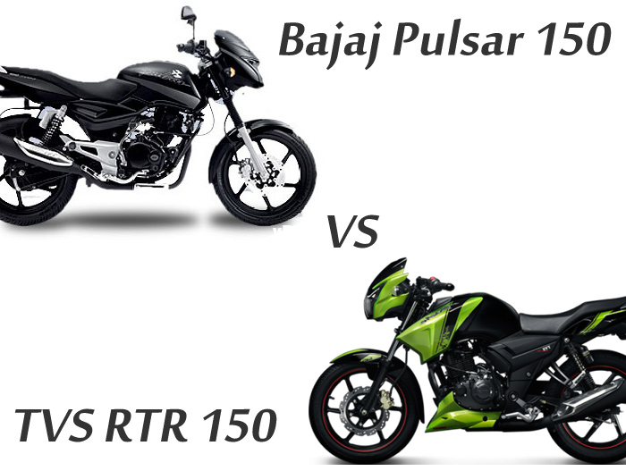 Bajaj Pulsar 150 Vs TVS Apache RTR 160