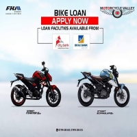 FKM motorcycle comes with the benefit of credit card