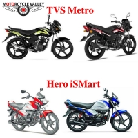 TVS Metro Vs Hero iSmart