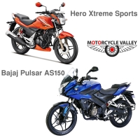 Hero Xtreme Sports Double Disc Vs Bajaj Pulsar AS150