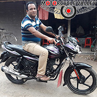 Satisfied with mileage – Bajaj Discover 100cc user Babul Hossain