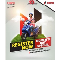 Hero Academy's Special Scooter Riding Event on Women's Day