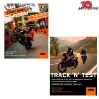 KTM ‘N’ Track Test Event & Stunt Show About to Start