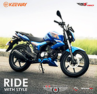 Keeway motorcycle price for September 2017