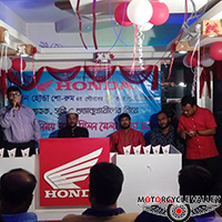 Mithun Honda celebrating 5 years