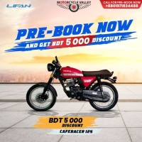 Tk. 5000 Discount on Victor-R Cafe Racer 125 on Pre-booking