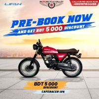 Tk. 5000 Discount on Victor-R Cafe Racer 125 on Pre-booking