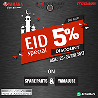 Yamaha Eid Special Discount Offer