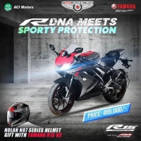 Buy Yamaha R15 V3 and Win Nolan N-87 Series Helmet