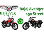 Bajaj V15 vs Bajaj Avenger 150 Street features comparison