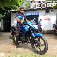 Hero Glamour 125cc 3500 km riding experience by Md. Ashiq