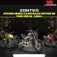 Zontes Giving Huge Cash Back Offer in This Eid Ul Adha