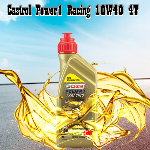 Castrol Power 1 10W-40 Full Synthetic Motorcycle Oil (06112)