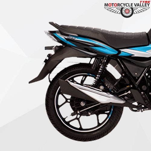 Bajaj discover 125m tyre size deals