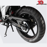 120/80-17 Size Tyre on New TVS Apache RTR 160