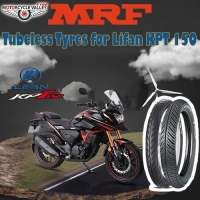 MRF Tubeless Tyres for Lifan KPT 150 Bike