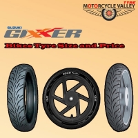 Suzuki Gixxer Bikes Tyre Size and Price