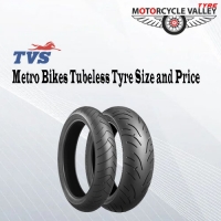 TVS Metro Bikes Tubeless Tyre Size and Price